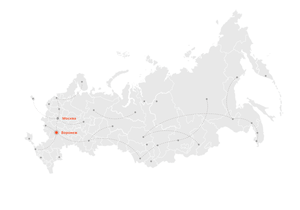 Карта с географией